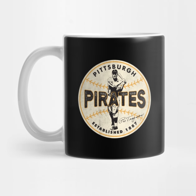 Pittsburgh Pirates Pie Traynor by Buck Tee Originals by Buck Tee